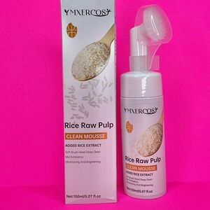 YMERCOS Rice Raw Pulp Clean Mousse